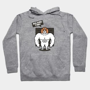 Cute Bulking Time Dog Hoodie